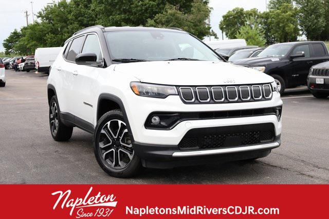 used 2022 Jeep Compass car, priced at $21,599