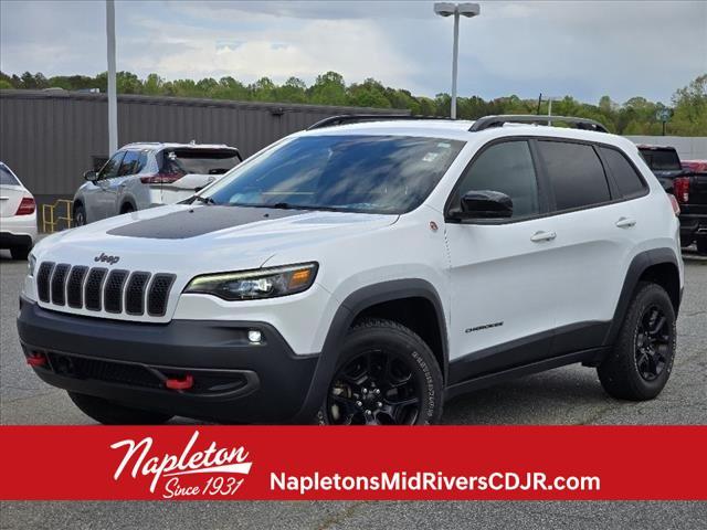 used 2022 Jeep Cherokee car, priced at $24,999