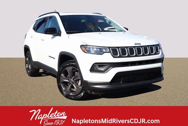 used 2022 Jeep Compass car, priced at $21,000