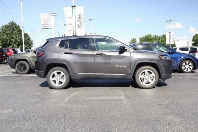 used 2023 Jeep Compass car, priced at $18,880