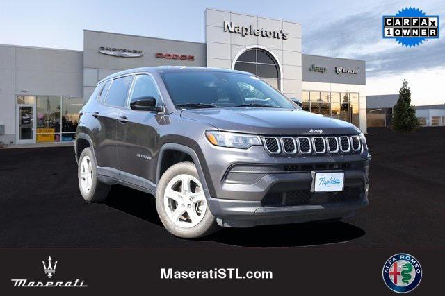 used 2023 Jeep Compass car, priced at $19,159