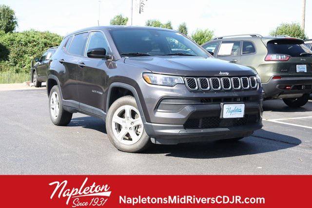 used 2023 Jeep Compass car, priced at $19,400