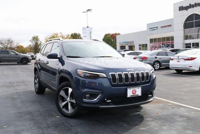 used 2021 Jeep Cherokee car, priced at $20,995