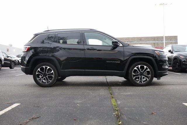 used 2022 Jeep Compass car, priced at $23,400
