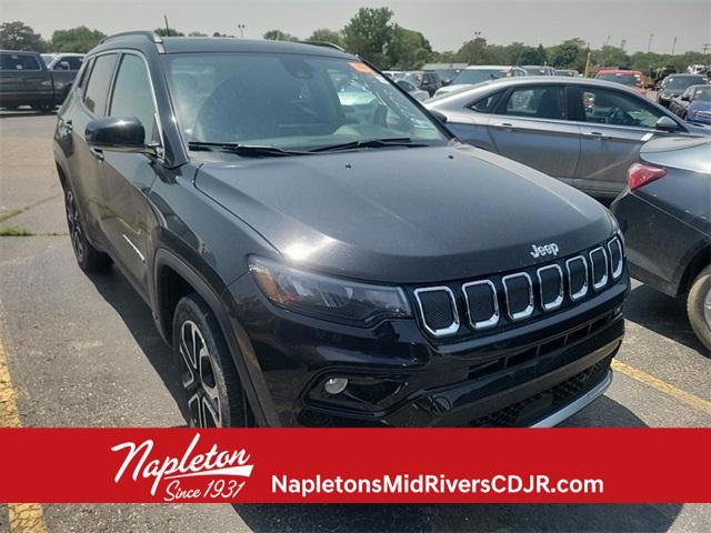 used 2022 Jeep Compass car, priced at $23,700