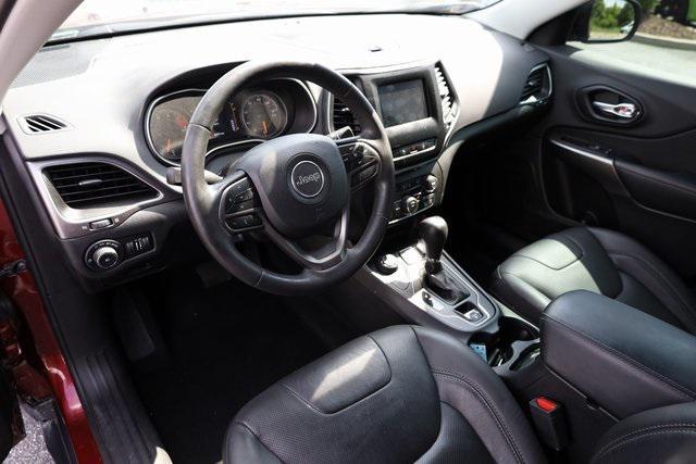 used 2021 Jeep Cherokee car, priced at $23,499