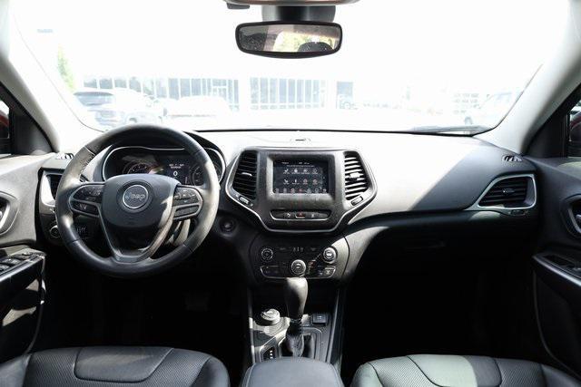 used 2021 Jeep Cherokee car, priced at $23,499