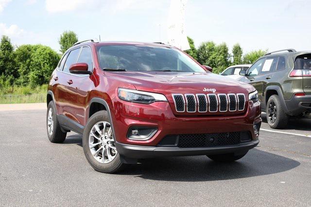 used 2021 Jeep Cherokee car, priced at $22,353