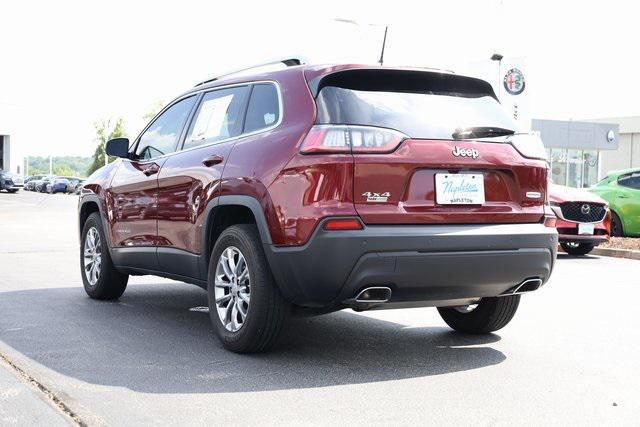 used 2021 Jeep Cherokee car, priced at $23,499
