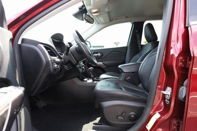 used 2021 Jeep Cherokee car, priced at $23,499