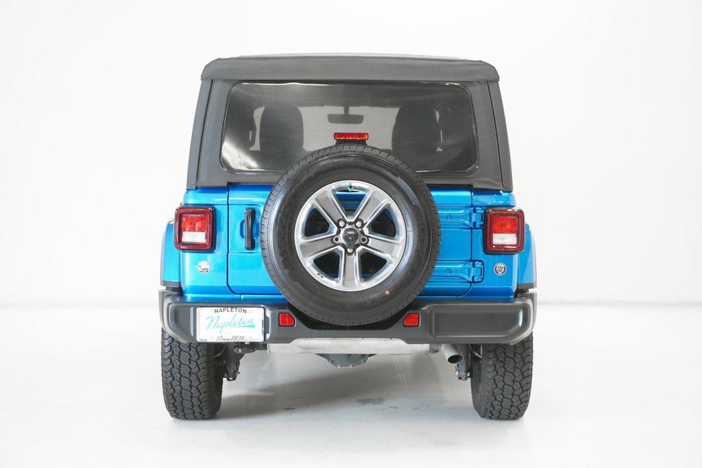 used 2022 Jeep Wrangler Unlimited car, priced at $29,800