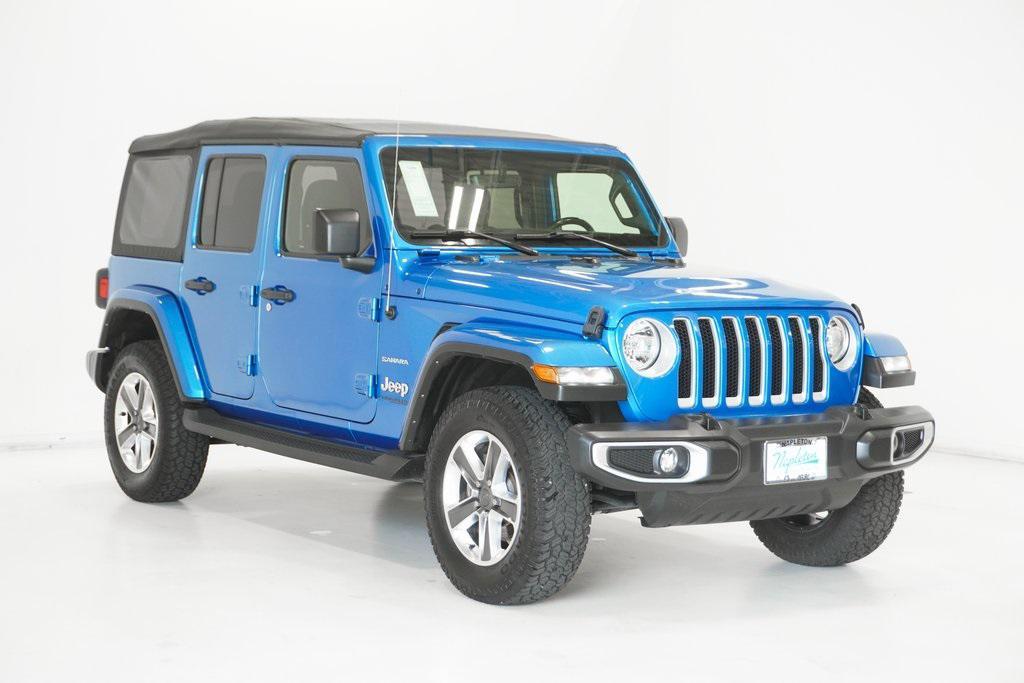 used 2022 Jeep Wrangler Unlimited car, priced at $29,800