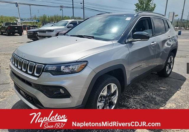 used 2022 Jeep Compass car, priced at $23,500