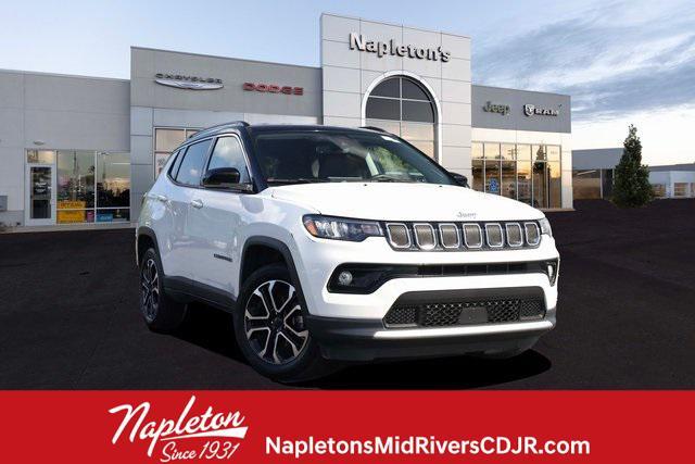 used 2022 Jeep Compass car, priced at $22,721