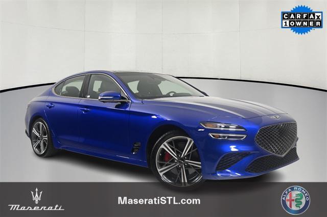 used 2024 Genesis G70 car, priced at $39,600