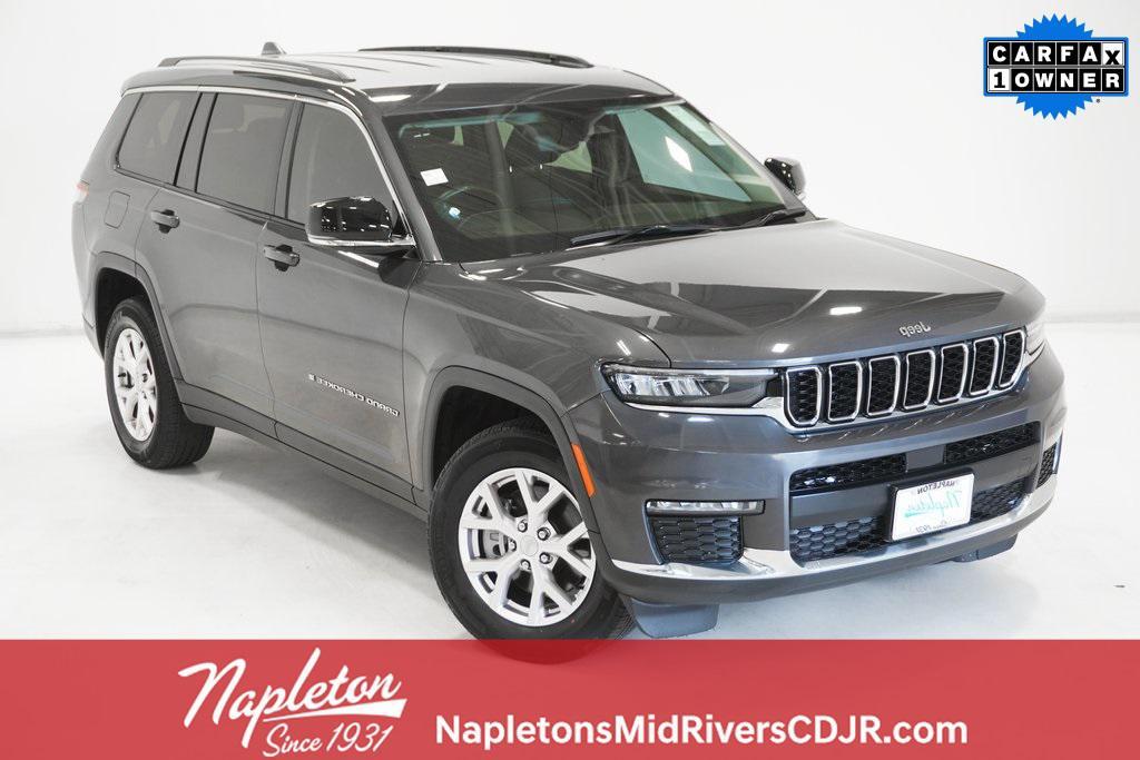 used 2021 Jeep Grand Cherokee L car, priced at $25,880