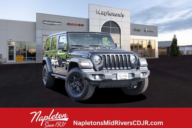 used 2020 Jeep Wrangler Unlimited car, priced at $27,444