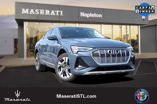 used 2022 Audi e-tron Sportback car, priced at $27,665