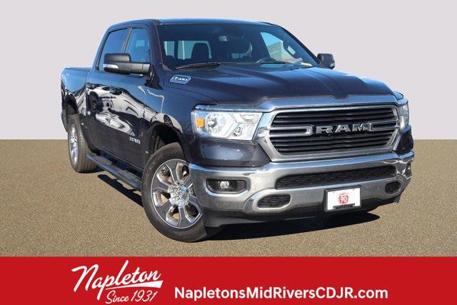 used 2021 Ram 1500 car, priced at $28,600