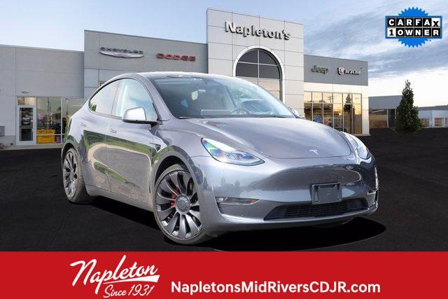 used 2023 Tesla Model Y car, priced at $33,995