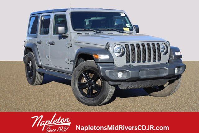 used 2021 Jeep Wrangler Unlimited car, priced at $31,200