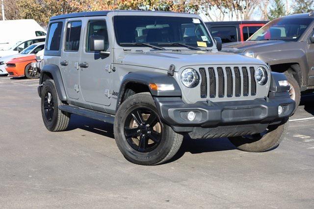 used 2021 Jeep Wrangler Unlimited car, priced at $31,200