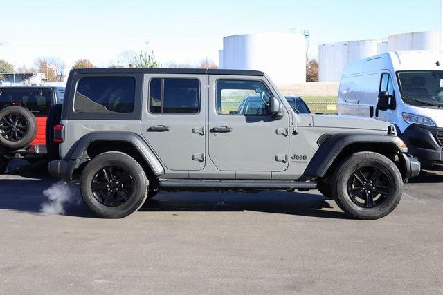 used 2021 Jeep Wrangler Unlimited car, priced at $31,200