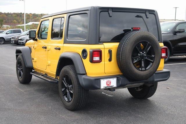 used 2021 Jeep Wrangler Unlimited car, priced at $31,495