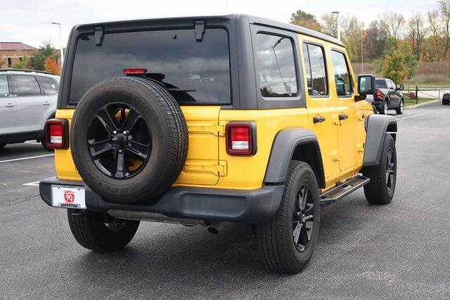 used 2021 Jeep Wrangler Unlimited car, priced at $31,495