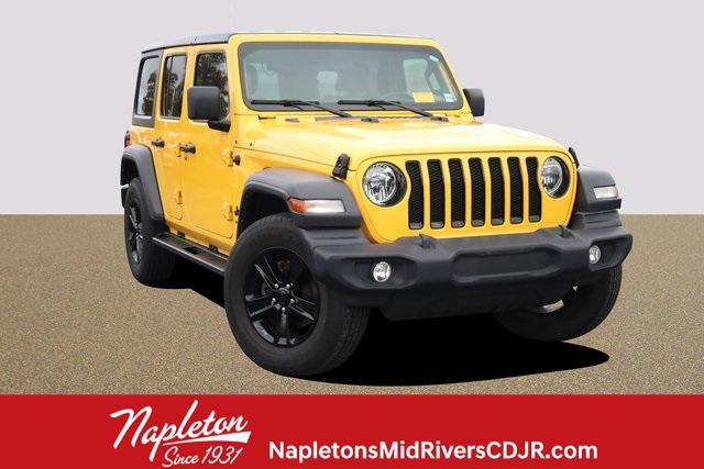 used 2021 Jeep Wrangler Unlimited car, priced at $31,495