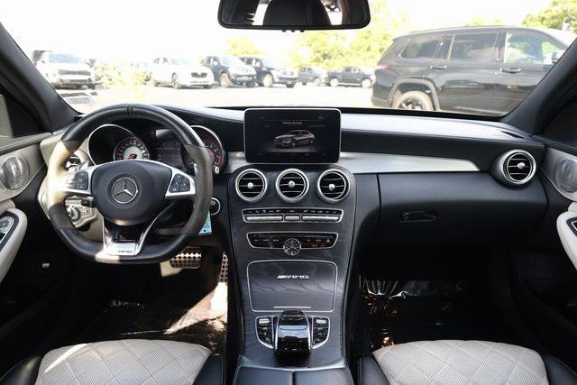 used 2017 Mercedes-Benz AMG C 63 car, priced at $33,500