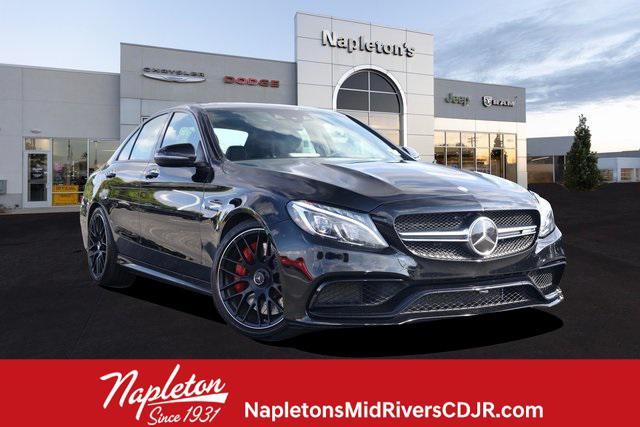 used 2017 Mercedes-Benz AMG C 63 car, priced at $32,700