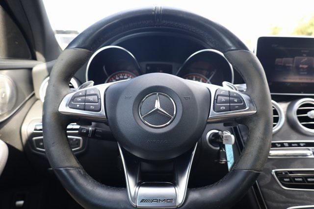used 2017 Mercedes-Benz AMG C 63 car, priced at $33,500