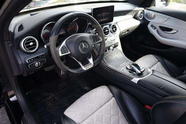 used 2017 Mercedes-Benz AMG C 63 car, priced at $33,500