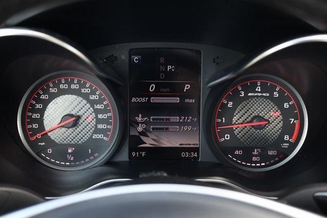 used 2017 Mercedes-Benz AMG C 63 car, priced at $33,500