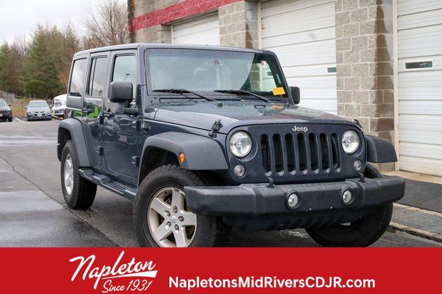 used 2016 Jeep Wrangler Unlimited car, priced at $15,000