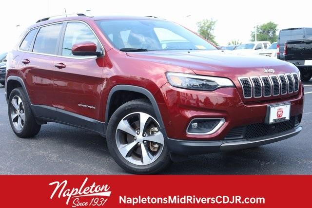 used 2021 Jeep Cherokee car, priced at $26,498