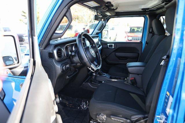 used 2021 Jeep Wrangler Unlimited car, priced at $26,989