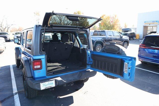 used 2021 Jeep Wrangler Unlimited car, priced at $26,989