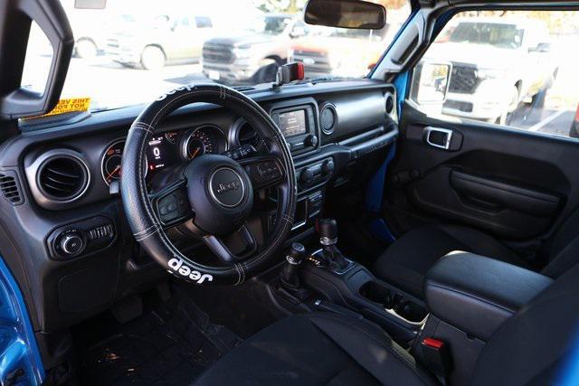 used 2021 Jeep Wrangler Unlimited car, priced at $26,989