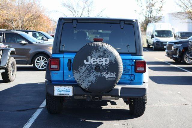 used 2021 Jeep Wrangler Unlimited car, priced at $26,989