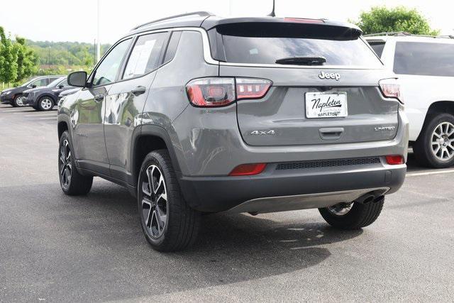 used 2022 Jeep Compass car, priced at $20,900