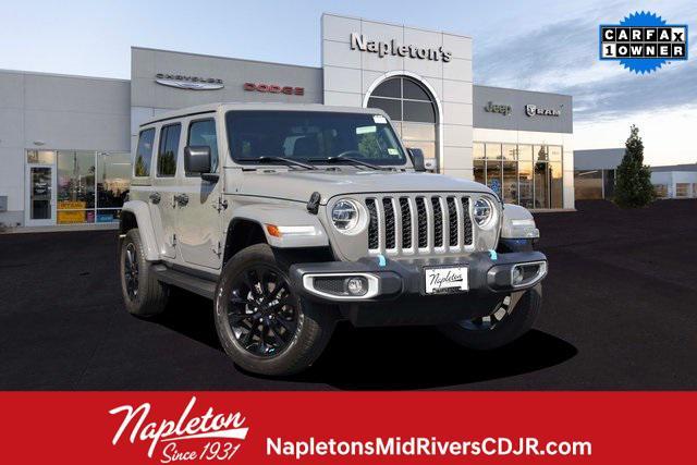 used 2022 Jeep Wrangler Unlimited 4xe car, priced at $29,370