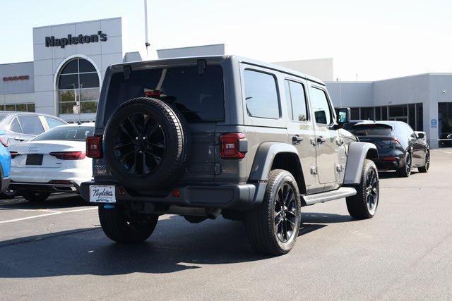 used 2022 Jeep Wrangler Unlimited 4xe car, priced at $31,100