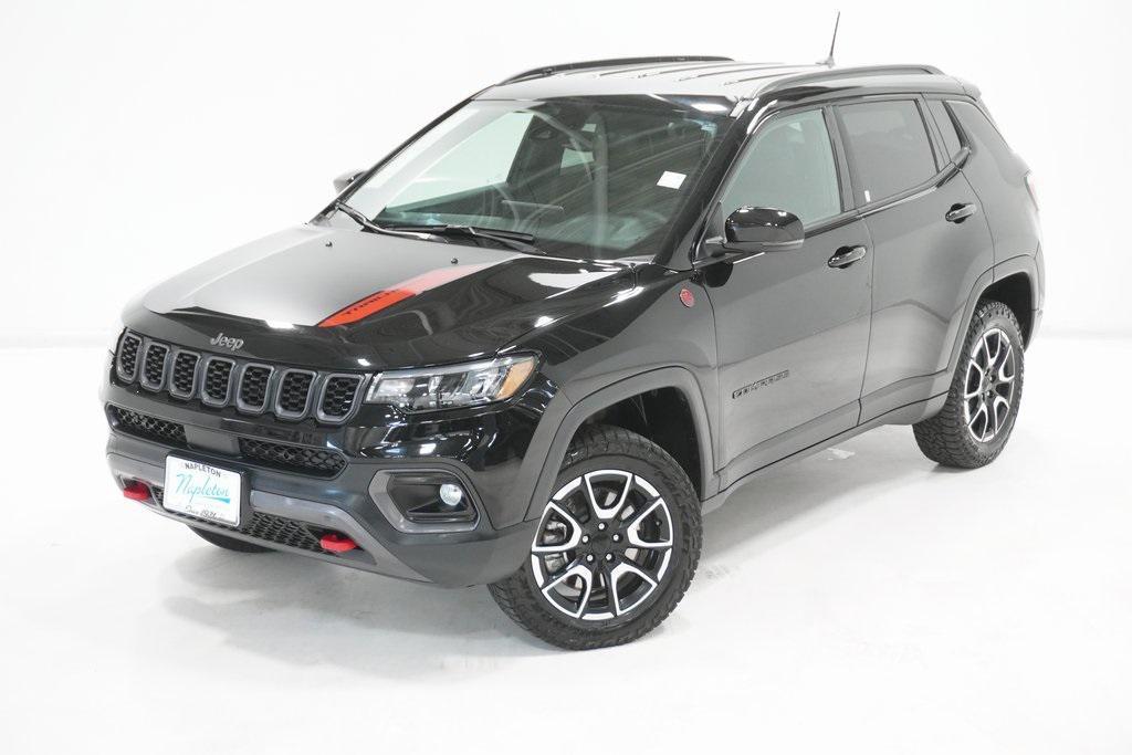 used 2024 Jeep Compass car, priced at $25,607