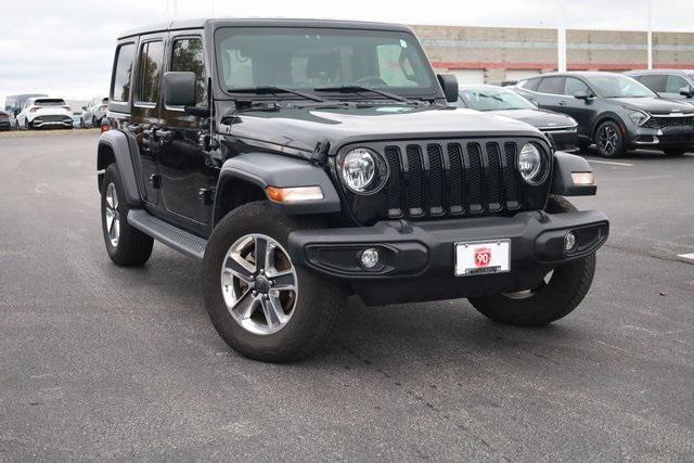 used 2020 Jeep Wrangler Unlimited car, priced at $26,495