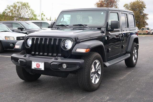 used 2020 Jeep Wrangler Unlimited car, priced at $26,495