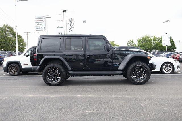 used 2022 Jeep Wrangler Unlimited 4xe car, priced at $33,495
