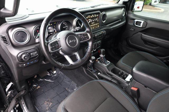 used 2022 Jeep Wrangler Unlimited 4xe car, priced at $33,495