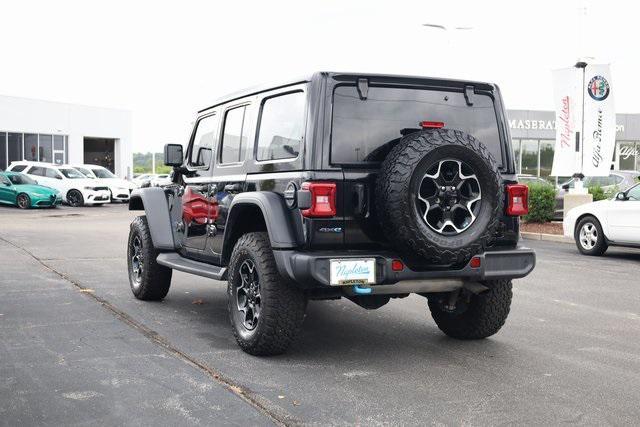 used 2022 Jeep Wrangler Unlimited 4xe car, priced at $33,495